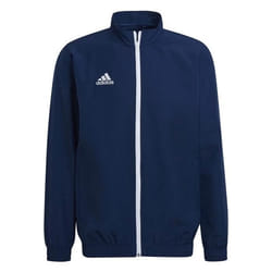 Sweat ADIDAS Entrada 22 - Homme - Bleu - Manches longues - Col capuche