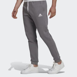 Pantalon de survêtement Adidas Entrada 22 Sweat - Homme - Gris - Taille mi-haute - Molleton doux