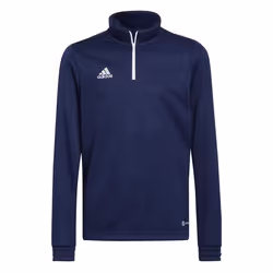 Sweat ADIDAS Entrada 22 Track - Homme - Bleu - Manches longues - Col montant