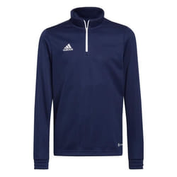 Sweat ADIDAS Entrada 22 Track - Homme - Bleu - Manches longues - Col montant