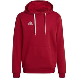 adidas Entrada 22 Sweat Hoodie H57514 Homme Rouge pulls molletonnés