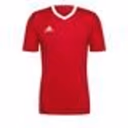 Maillot de football - ADIDAS - Entrada 22 - Rouge - Manches courtes - Respirant