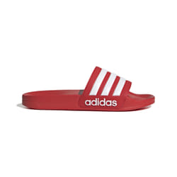 Claquette - ADIDAS - ADILETTE SHOWER - Rouge - Plastique - Confort léger