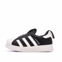 Baskets Noires Garçon Adidas Superstar 360
