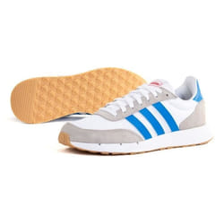 Baskets - ADIDAS - Run 60S 20 - Blanc - Homme - Lacets - Plat