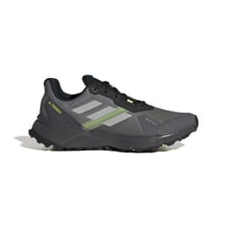 Chaussures de trail adidas Terrex Soulstride RAIN.RDY TR - Gris nuit/gris clair/jaune citron - Homme - 43 1/3