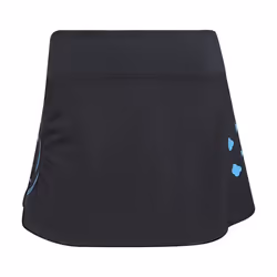 Jupe de tennis pour femme ADIDAS MATCH SKIRT Noir / Bleu PE 2022 - Respirant