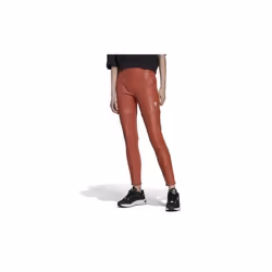 Pantalon de Running ADIDAS Always Original Slim Snapbutton Marron pour Femme