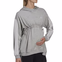 Sweat à Capuche Gris Femme Adidas Maternité