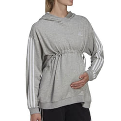 Sweat à Capuche Gris Femme Adidas Maternité