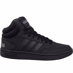 Baskets - ADIDAS - Hoops 30 Mid - Homme - Noir - Synthétique - Lacets