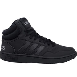 Baskets - ADIDAS - Hoops 30 Mid - Homme - Noir - Synthétique - Lacets