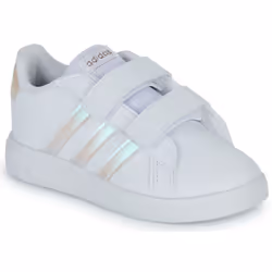 Chaussure à scratch Grand Court Lifestyle Court en Blanc