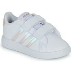 Chaussure à scratch Grand Court Lifestyle Court en Blanc