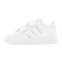Chaussures scratch Grand court 2.0 cf i - Adidas - Blanc - Enfant - Garçon - Multisport - Running - Synthétique