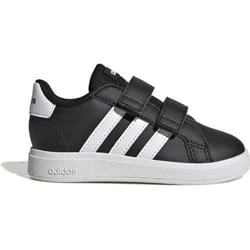 Baskets - ADIDAS - Grand Court - Noir/Blanc - Scratch - Confort optimal pour garçon