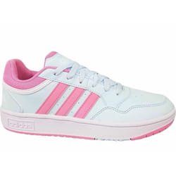 Chaussures de Basket-ball ADIDAS Hoops 30 K Blanc - Femme/Adulte - Synthétique