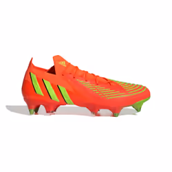 Chaussures de football Adidas Predator Edge.1 Lsg pour terrain gras (SG) - Homme - Orange