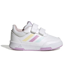 Baskets Enfants - ADIDAS - Tensaur 3 - Blanc - Scratch - Textile