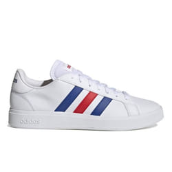 Chaussures de running Adidas Grand Court Base 2.0 pour homme - Blanc - Terrain sec