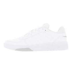 Chaussures mode ville Courtbeat - Adidas - Homme - Blanc - Lacets - Synthétique