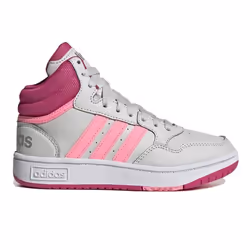 Chaussures de basket - Adidas - Hoops Mid 3.0 K - Gris - Enfant - Garçon
