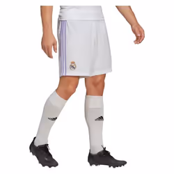 Short de football adulte R.MADRID 23 H SHO BL - Adidas - Blanc - Respirant
