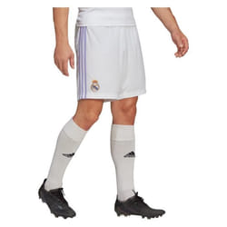 Short de football adulte R.MADRID 23 H SHO BL - Adidas - Blanc - Respirant