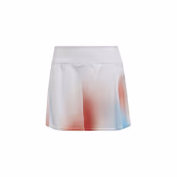 Jupe - ADIDAS - MELBOURNE MATCH - Blanc/Rouge - 63% Polyester - Sport Tennis Femme
