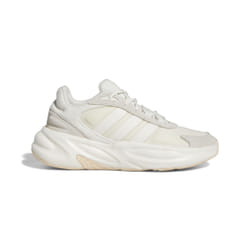 Chaussures de Running - Adidas - Ozelle - Blanc - Amorti Cloudfoam - Semelle en Caoutchouc