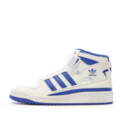 Baskets Blanc/Bleu Garçon Adidas Forum Mid