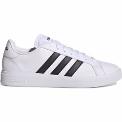 Chaussures Homme Adidas Grand Court Base 2.0 - Blanc - Synthétique - Lacets
