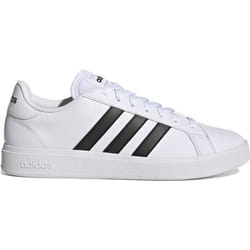 Chaussures Homme Adidas Grand Court Base 2.0 - Blanc - Synthétique - Lacets