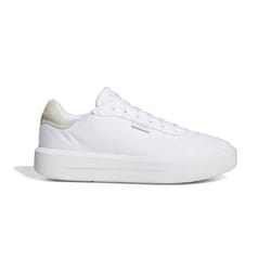 Baskets Adidas Court Plateform blanc femme