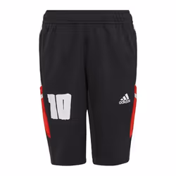 Short de Football - Adidas - Messi - Noir/Rouge - Garçon