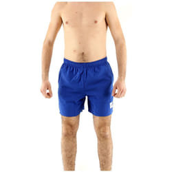 Short de bain uni Coupe courte en Bleu