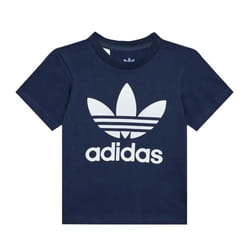 T-shirt Marine Garçon Adidas Trefoil HK7503