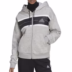 Sweat Gris Femme Adidas W Bluv Q4 Hd Tt