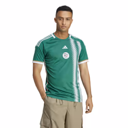 Maillot Replica Extérieur - ADIDAS - Algérie - Vert - Homme - Manches courtes - Respirant