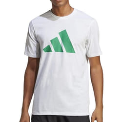T-shirt Blanc  Homme Adidas  Logo T IC1219