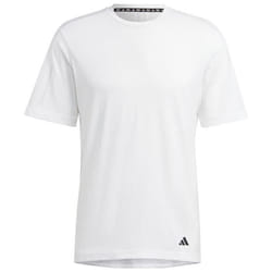 Adidas Yoga Base Tee T-Shirt Blanc-Carbone S Homme