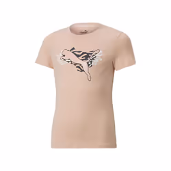 T-shirt - Puma - Alpha - Enfant - Fille - Manches courtes - Coton 100%