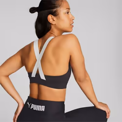 Puma Brassiere Fit Support Noir Femme