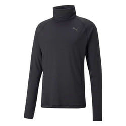 T Shirt de Running Manches longues Col roulé - PUMA - Homme - Noir