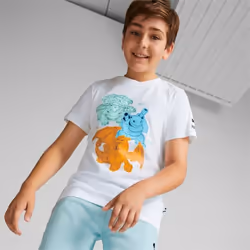 PUMA 536429_02_13-14Y, Enfant, 13-14Y, EUE, White, Coupe régulière, 1 pièce(s)