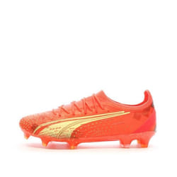 Chaussures de football de football Puma Ultra Ultimate FG/AG - Fastest Pack - fiery coral-fizzy light-puma black - 425
