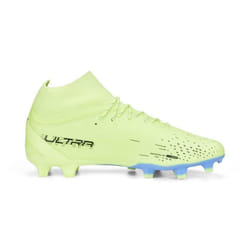 Chaussures de football de football Puma Ultra Pro FG/AG - Fastest Pack - fizzy light-parisian night-blue glimmer - 42