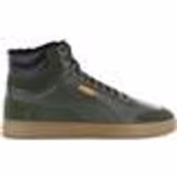 PUMA Shuffle Mid Fur - Hommes Chaussures dhiver Doublées 387609-02 Vert
