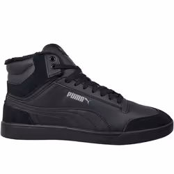 Chaussures PUMA Shuffle Mid Fur Noir - Homme/Adulte
