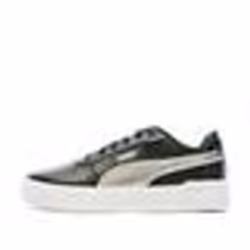 Baskets Noires/Argentés Fille Puma Carina 2.0